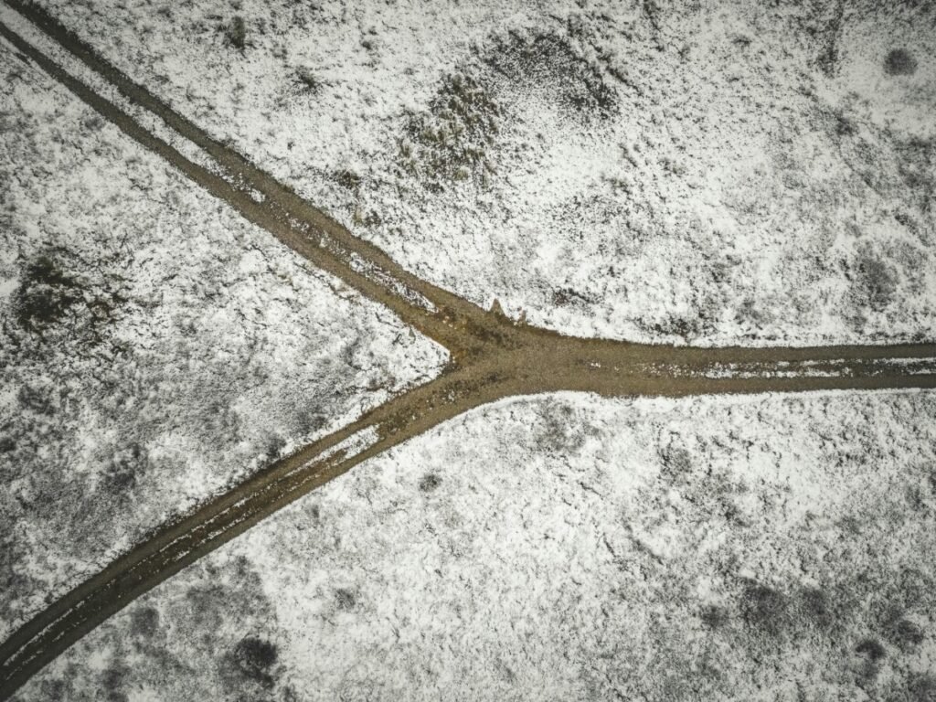 Snowy dirt road symbolizing life’s different paths — Childfree vs. Childless: What’s the Difference?